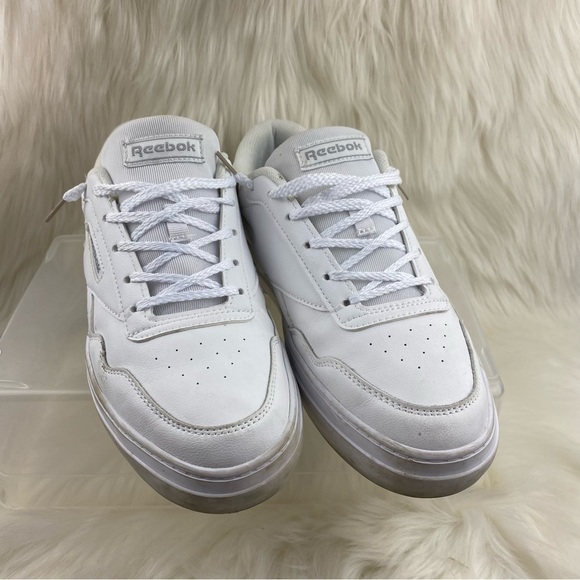 REEBOK WOMAN COURT ADVANCE BOLD CLUB MEMT SNEAKERS SIZE 8 - Picture 1 of 9